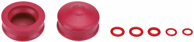 Jagwire Kit de juntas tóricas para kit de purga Pro Bleed - red/aceite mineral