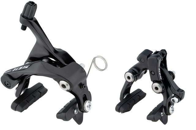 Shimano 105 R7000 2x11 34-50 Groupset w/ Direct Mount (Rear Chainstay) - silky black/172.5 mm 34-50, 11-30