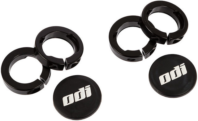 ODI Lock Jaws Klemmringe für Lock-On Systeme - schwarz/7 mm