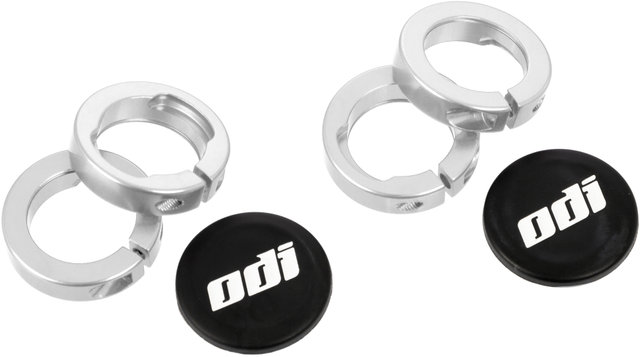 ODI Lock Jaws Klemmringe für Lock-On Systeme - silber/7 mm