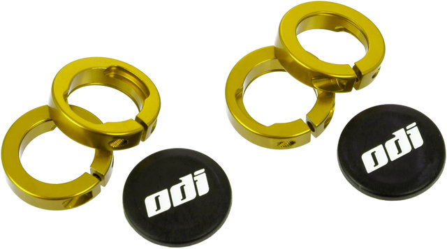 ODI Bagues d'Arrêt Lock Jaws pour Système Lock-On - gold/7 mm