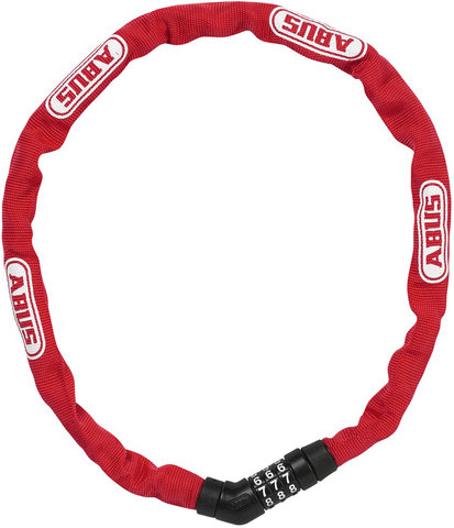 ABUS 4804C Chain Lock - red/75 cm