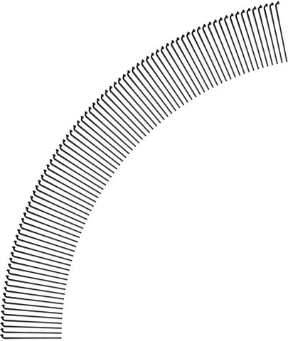 Rayon DT Swiss Competition – 254 Mm, 2,0-1,8, Noir, à L’unité (neuf)