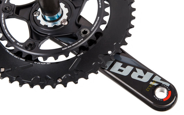 SRAM Juego de bielas Force 22 GXP 11 velocidades Carbon - black/165,0 mm 34-50