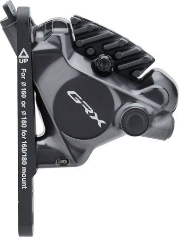 Shimano Pinza de frenos GRX BR-RX820 con pastillas de resina - negro/Rueda delantera/ninguno