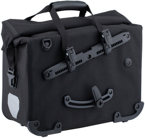 ORTLIEB Porte-Documents pour Vélo Office-Bag QL2.1 High Visibility - noir réfléchissant/21 litres