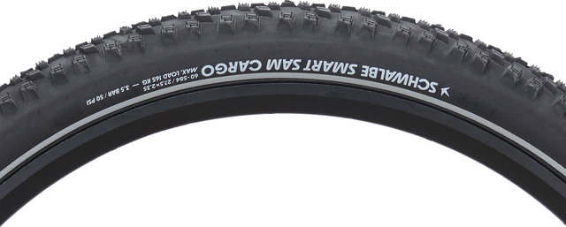 Schwalbe Smart Sam Cargo Performance ADDIX E 27.5" Wired Tyre - black-reflective/60 mm/2.35 /27.5 /60-584