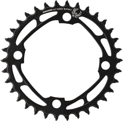 Plateau de vélo Hope R22 104 mm en aluminium pour pédalier VTT standard Plateau de vélo Hope R22 104 mm en aluminium pour pédalier VTT standard
