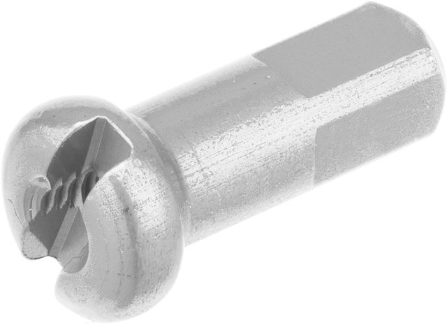 Écrous en Aluminium 2,0 mm - 100 pièces - argenté/12 mm