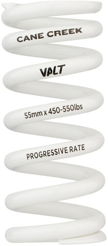 Cane Creek Muelle de acero progresivo VALT Lightweight para hub de 50 - 57 mm - blanco/450 lbs