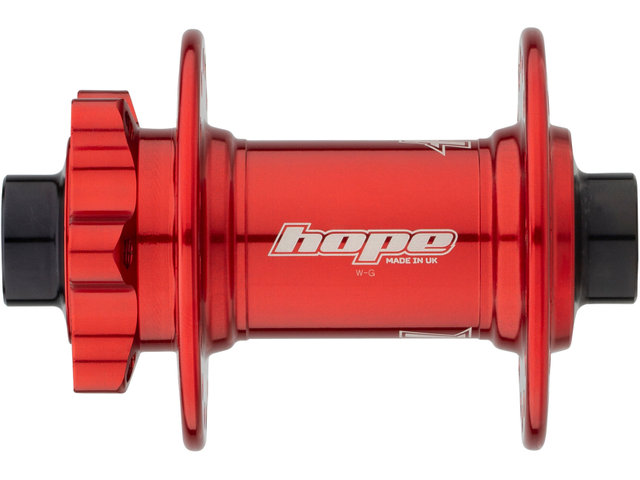 Pro 4 Disc 6-Bolt Front Hub - red/15 x 100 mm / 32 hole