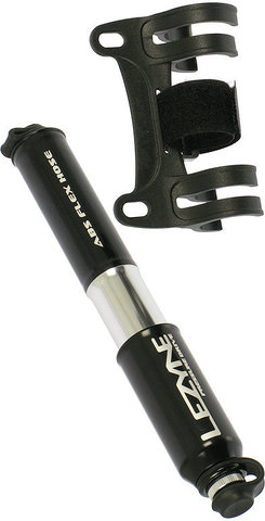 Lezyne Mini bomba Pressure Drive - negro-plata/small