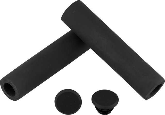 Acros Silicone handlebar grips - black/130 mm