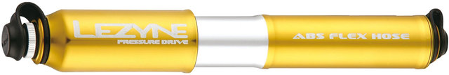 Lezyne Pressure Drive Mini-pump - gold-silver/medium