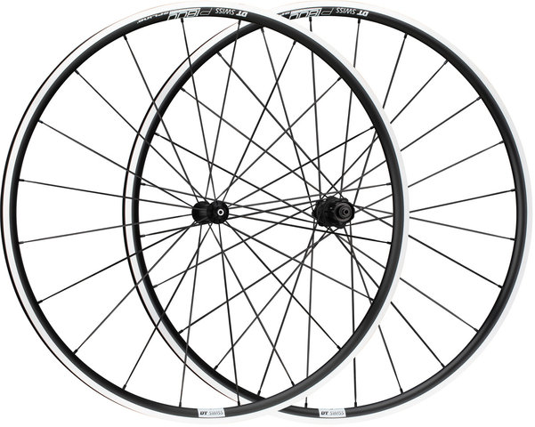 Juego de ruedas P 1800 SPLINE® 23 - negro/28" set (RD 9x100 + RT 10x130) Shimano