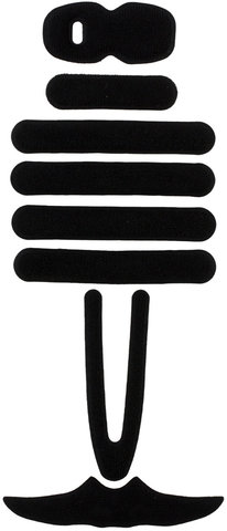 Polsterset für Smooty 2.0 Helm - black/universal