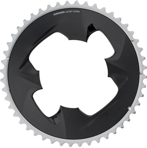 SRAM Road Chainring for Force, 2x12-speed, 107 mm BCD - polar grey/48 tooth