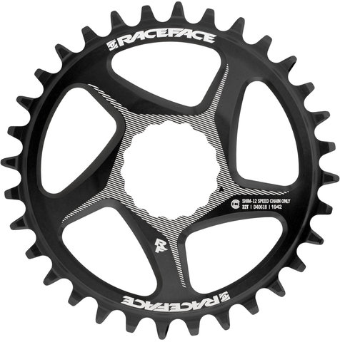 Race Face Kettenblatt Cinch Direct Mount für Shimano 12-fach - black/32 Zähne