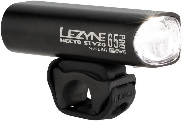 Luz delantera Hecto Drive Pro 65 LED con aprobación StVZO - negro/65 Lux