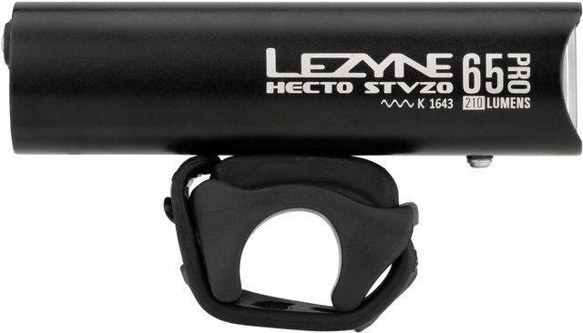 Lezyne Hecto Drive Pro 65 LED Front Light - StVZO Approved - black/65 lux