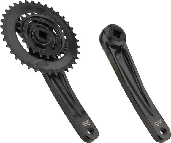 Shimano Juego de bielas cuadradas CUES FC-U4000-2 - negro/175,0 mm 22-36