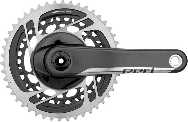 SRAM Red eTap AXS HRD FM 2x12-Speed 33-46 CL Disc Brake Groupset - black/175.0 mm 33-46, 10-26