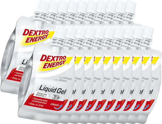 Dextro Energy Gel liquide - 20 pièces - classic/1200 
