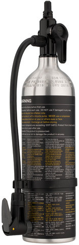 CO2-Inflator TubiBooster X avec Réservoir d'Air Comprimé - noir-argenté/universal