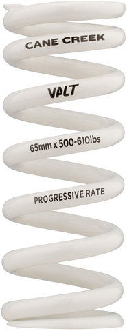 Ressort Progressif en Acier VALT Lightweight pour Course 57,5 - 70 mm - blanc/500 lbs