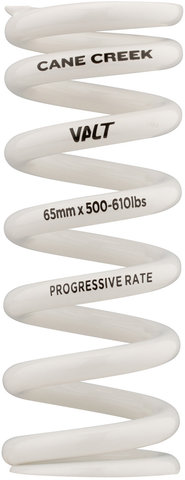 Cane Creek Muelle de acero progresivo VALT Lightweight para hub de 57,5 - 70 mm - blanco/500 lbs