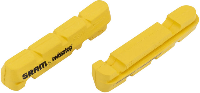 SRAM Pastillas de freno para llantas de carbono para freno de llanta S-900 - amarillo/universal