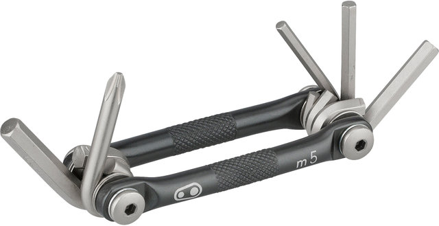 crankbrothers Herramienta multiusos M5 Multitool - níquel/universal