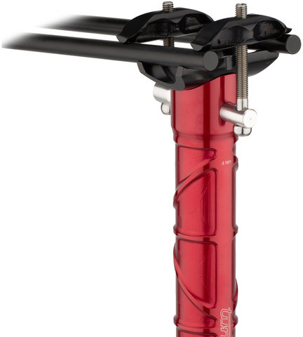 Tige de Selle Leichtes Stück 340 mm - rouge/27,2 mm / 340 mm / SB 0 mm
