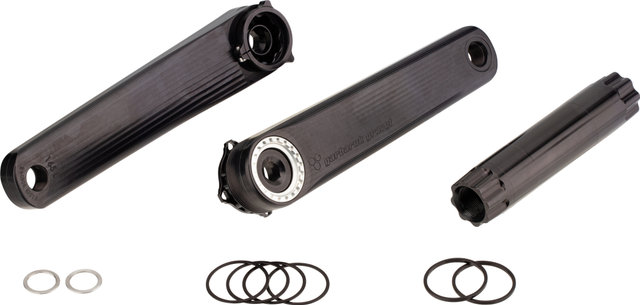 Garbaruk Pédalier Route/Gravel 29mm DUB - black-silver | 165,0 mm