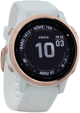 fenix 6S Pro GPS Multisport-Smartwatch - weiß-roségold/universal