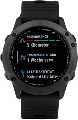 Garmin fenix 6X Pro GPS Multisport-Smartwatch - schwarz/universal