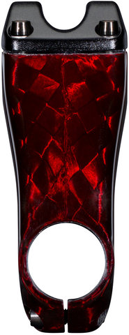 Potence MTB 31,8 - carbone-rouge/75 mm 0°