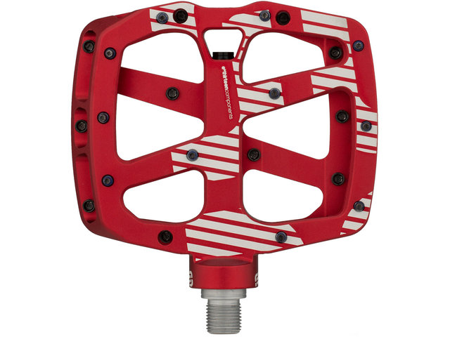 Pedales de plataforma Plus Flat - red/universal
