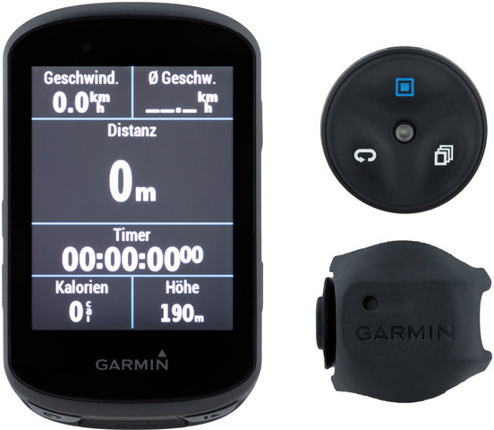 Garmin Bundle ciclocomputador Edge 530 MTB GPS + sistema de navegación - negro/universal