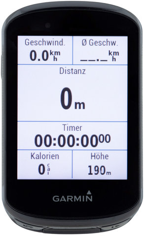 Edge 830 GPS Trainingscomputer + Navigationssystem - schwarz/universal