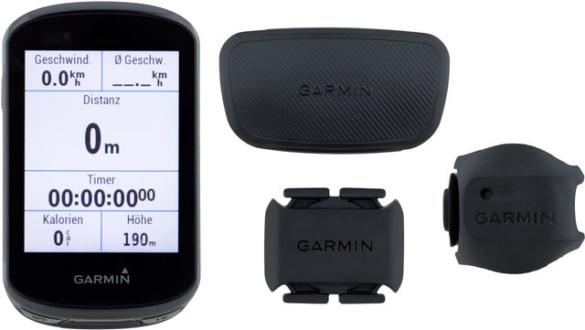 Bundle ciclocomputador Edge 830 Sensor GPS + sistema de navegación - negro/universal