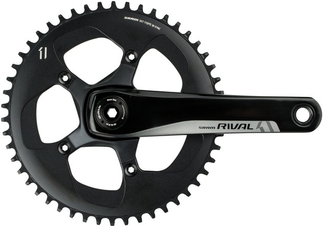 SRAM Juego de bielas Rival 1 BB30 11 velocidades - black/172,5 mm 50 dientes