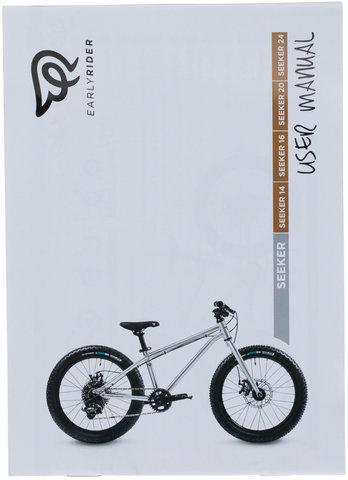 Vélo pour Enfant Belter 14" - brushed aluminium/universal