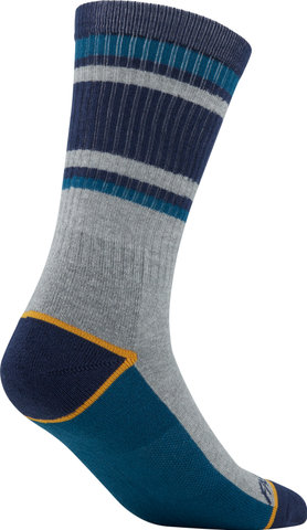 Fasthouse Boardwalk Performance Crew Socks - heather gray/43 - 46