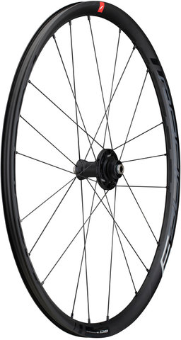 Fulcrum Juego de ruedas Racing 3 DB C19 Disc Center Lock - negro/Juego 28" (RD 12x100 + RT 12x142) SRAM XDR