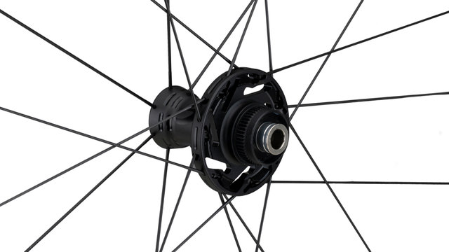 Fulcrum Juego de ruedas Racing 3 DB C19 Disc Center Lock - negro/Juego 28" (RD 12x100 + RT 12x142) SRAM XDR