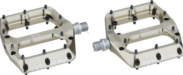 Renthal Revo-F platform pedals - alugold