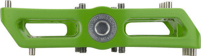 NC-17 Pedales de Plataforma Sudpin I MG S-Pro - verde/105 mm/96 mm