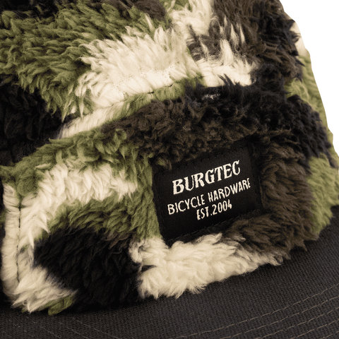 Burgtec Renegade Sherpa Five Panel Kappe - camo/one size
