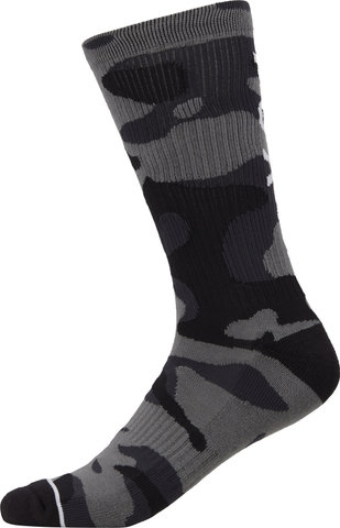 Fox Head Chaussettes Fox Camo Crew - black camouflage/43 - 47